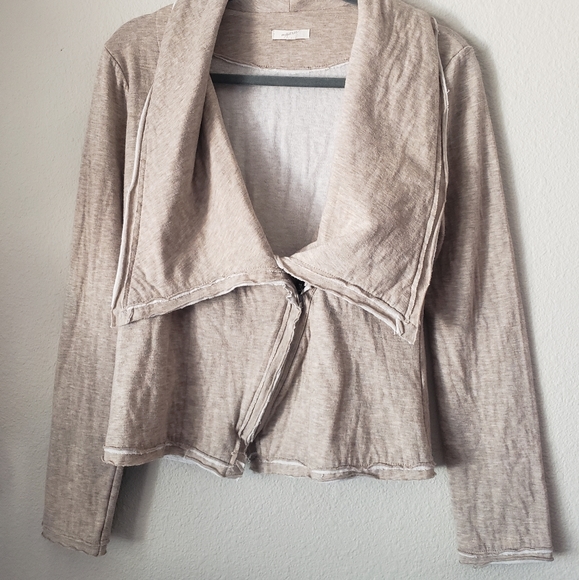 Mystree jacket lightweight size Medium raw edge - Picture 2 of 13